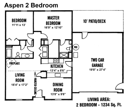 Aspen 2 Bedroom