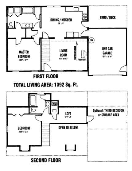 Cape Cod Floor Plan