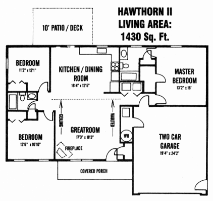 Hawthorn II Floor Plan